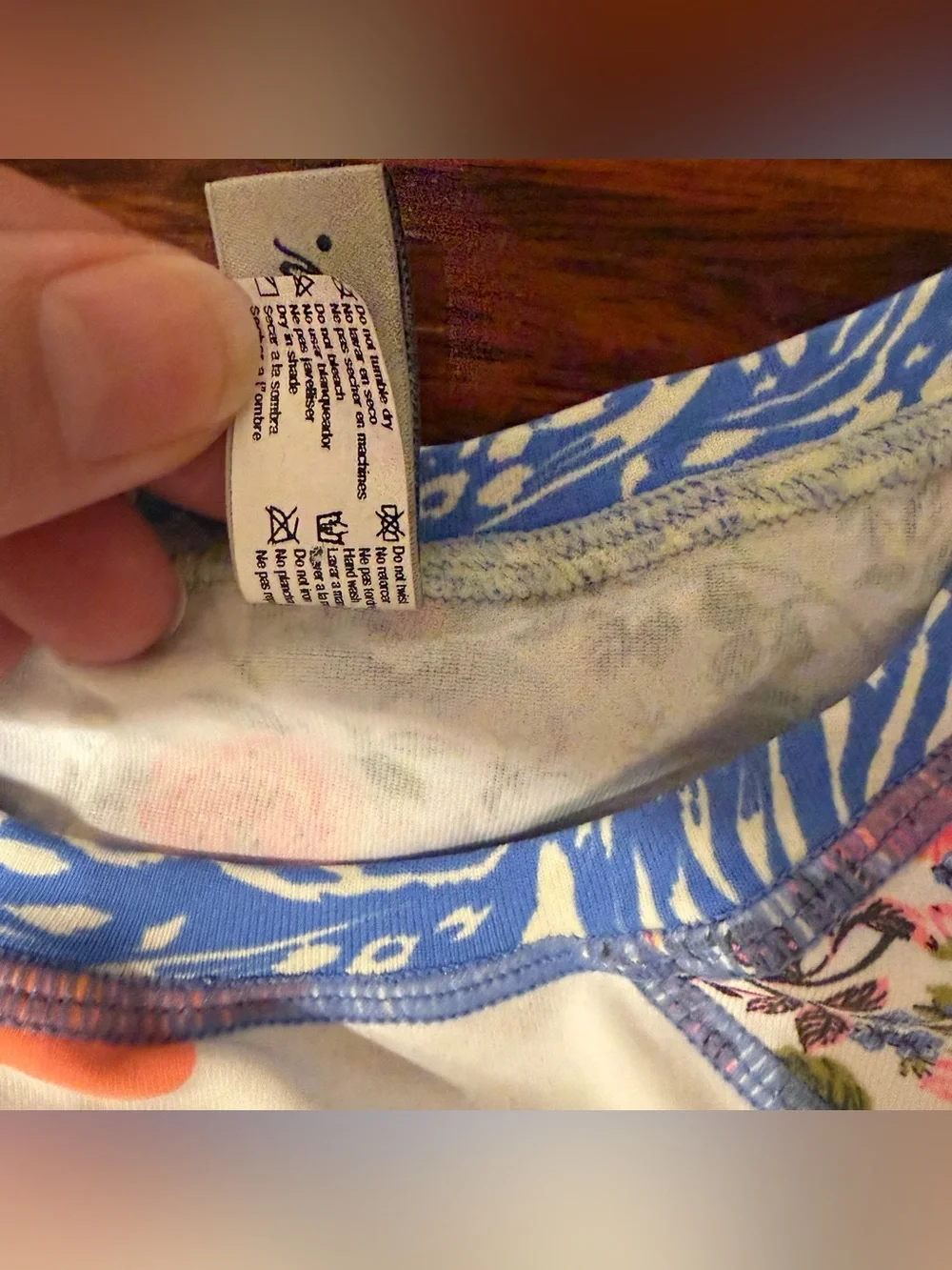 Maaji Free Spirit Floral Long Sleeve Rashguard Swim Top – Size Small NWOT